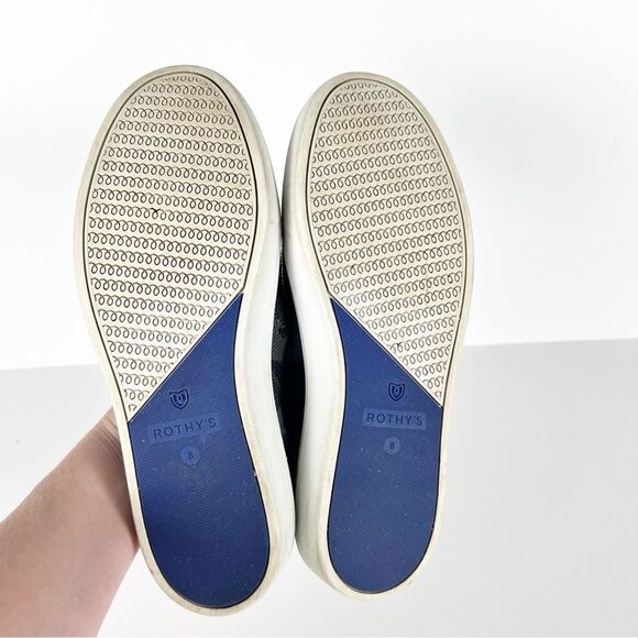 Rothy's The Sneaker Original Slip On Sneaker in Gray Camo Size 8 - Picture 7 of 9